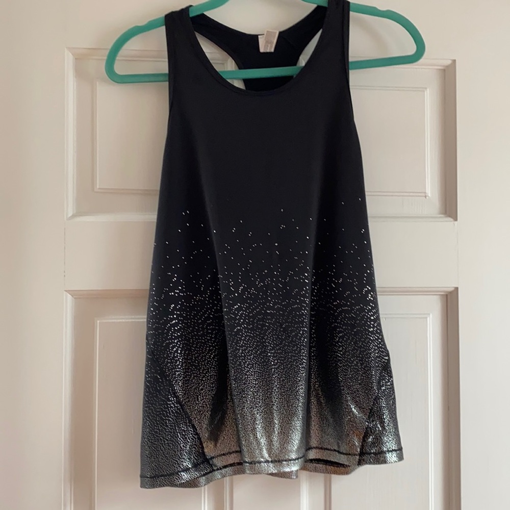 Black all in motion tank